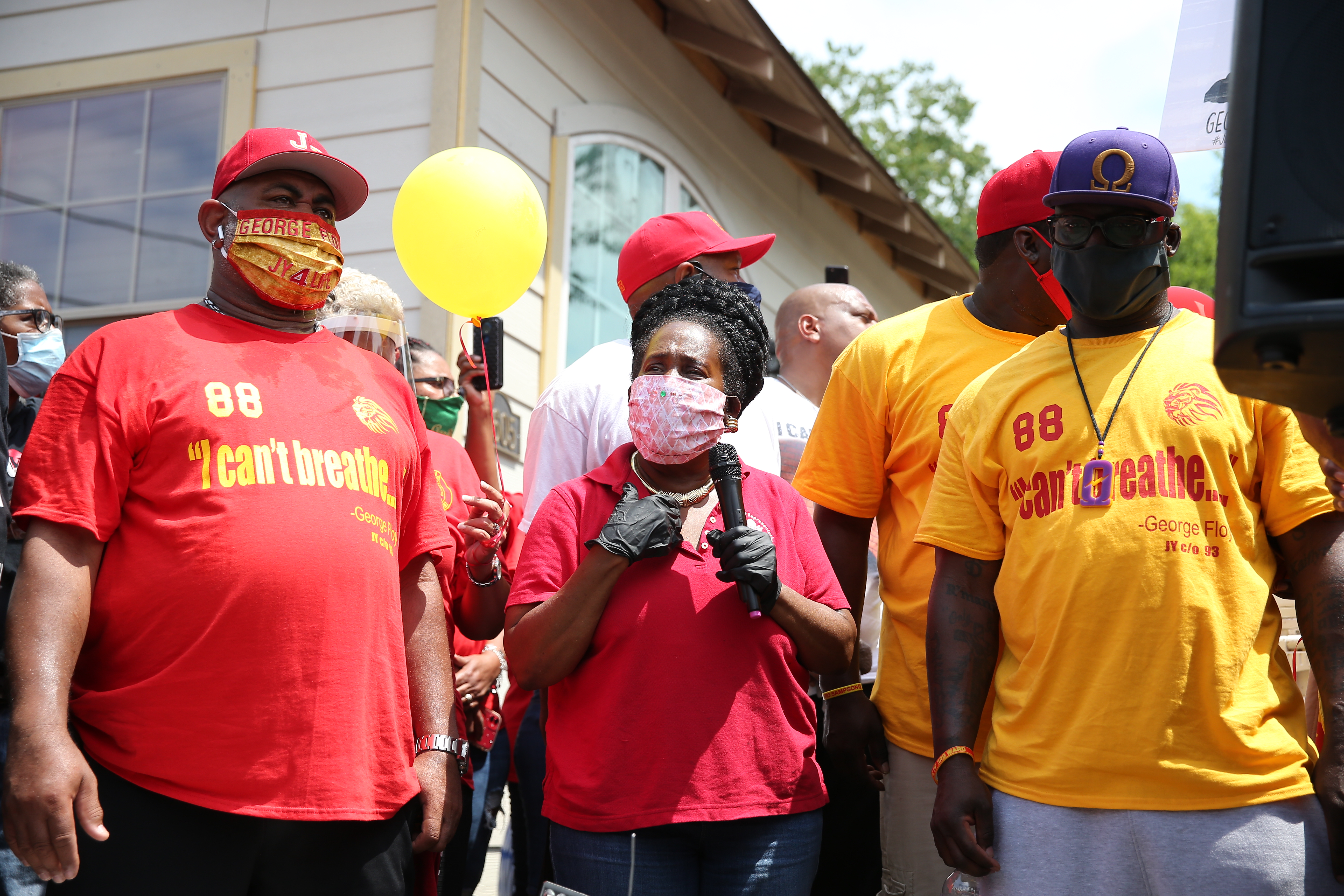 Yates Alumni Hold Vigil & Walk for George Floyd