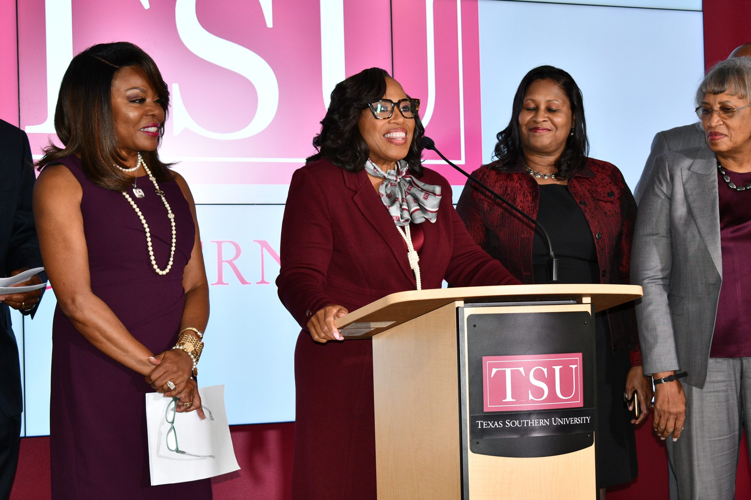 TSU’s newly confirmed president, Dr. Lesia L. CrumptonYoung, in her