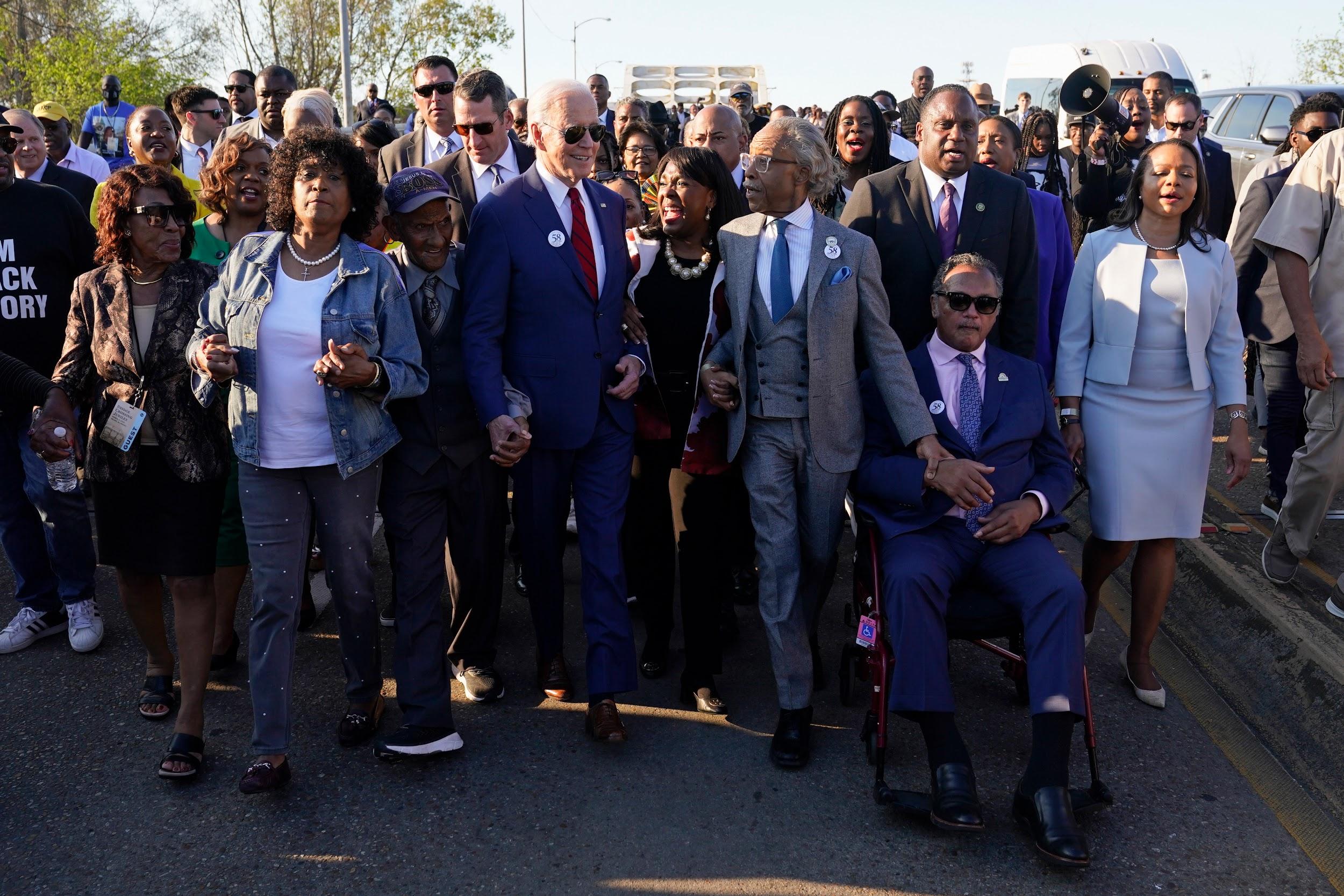 In Selma, Biden: ‘voting rights remain under assault’
