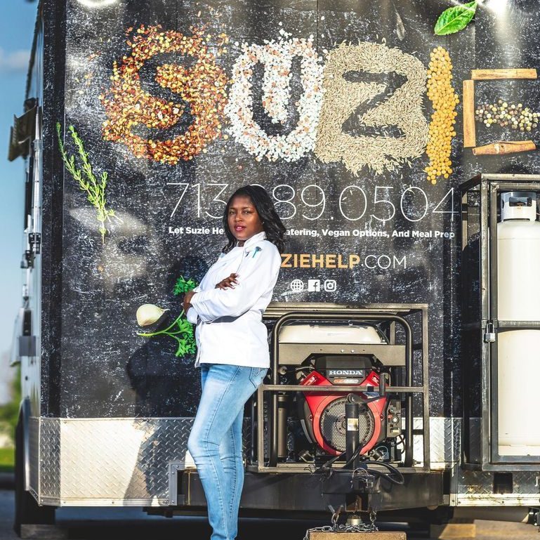 Ashanti Laurencin, founder Suzie’s Fusion Cuisine.