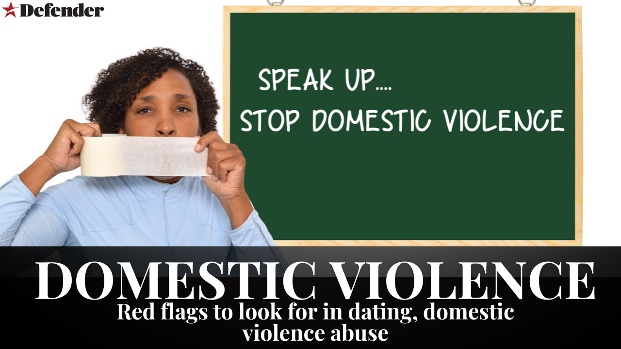 Red flags to look for in dating, domestic violence abuse