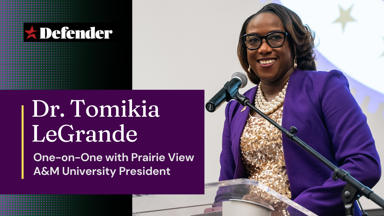 Prairie View A&M University President Tomikia LeGrande sets sights on student success