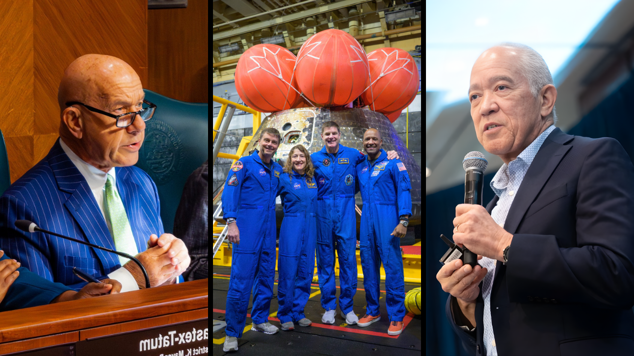 Reporter message: NASA splashdown, immigration ordinance, HISD school closure