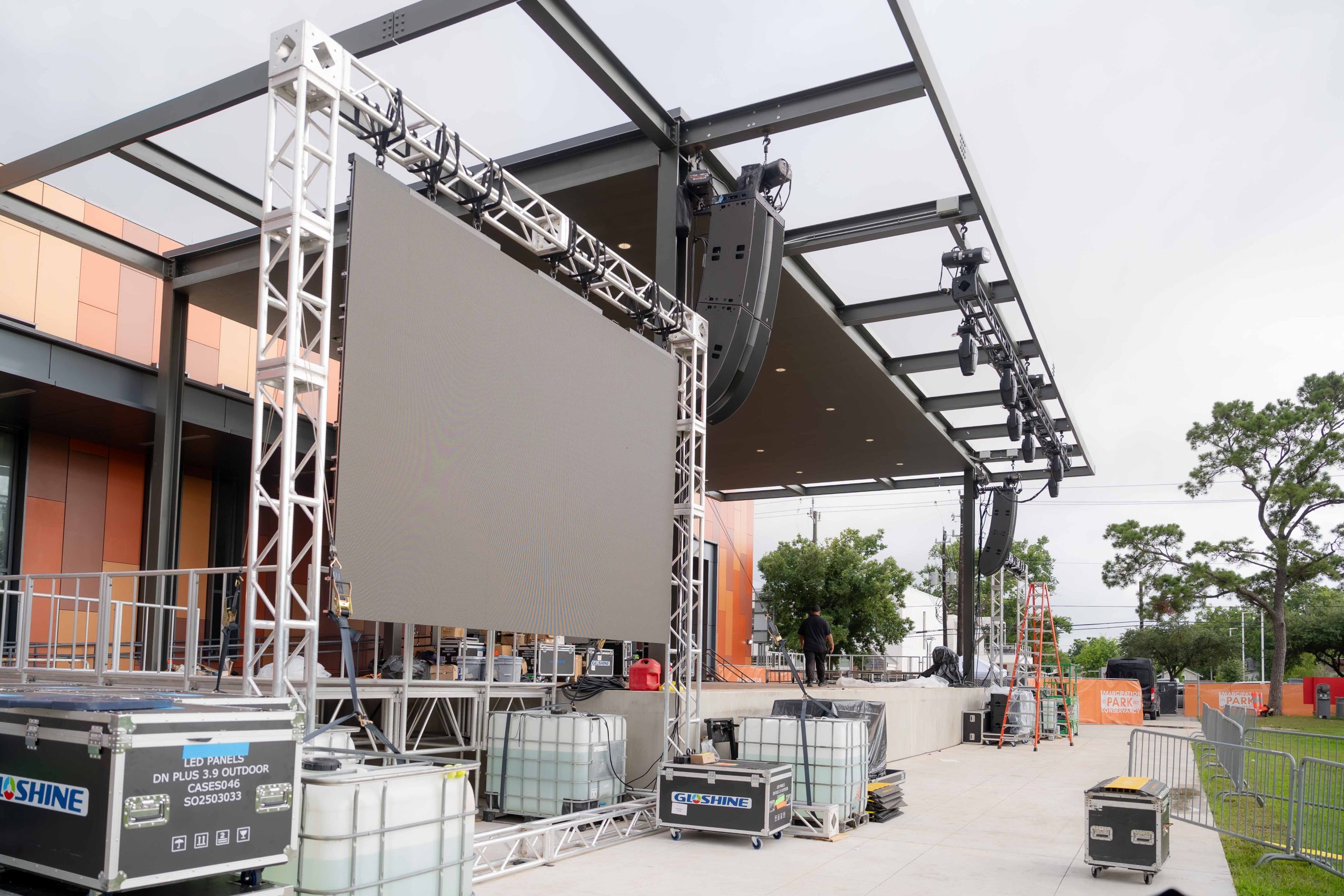 Emancipation Park unveils stage to celebrate Black history, culture