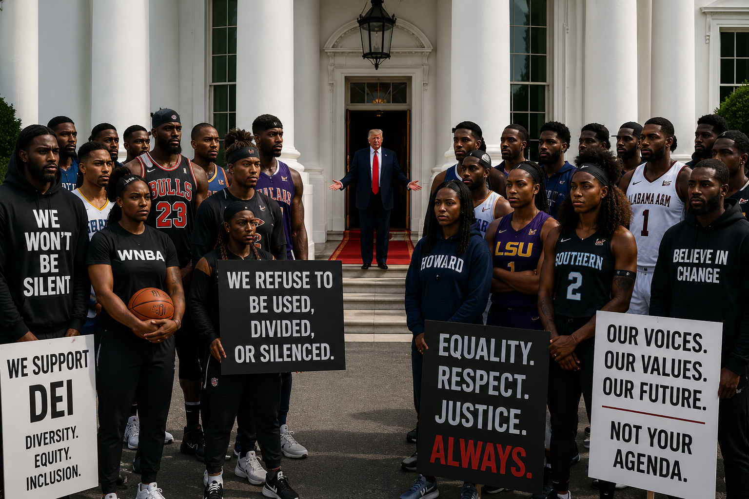Terrance’s Take: Black athletes should avoid  visits to Trump White House