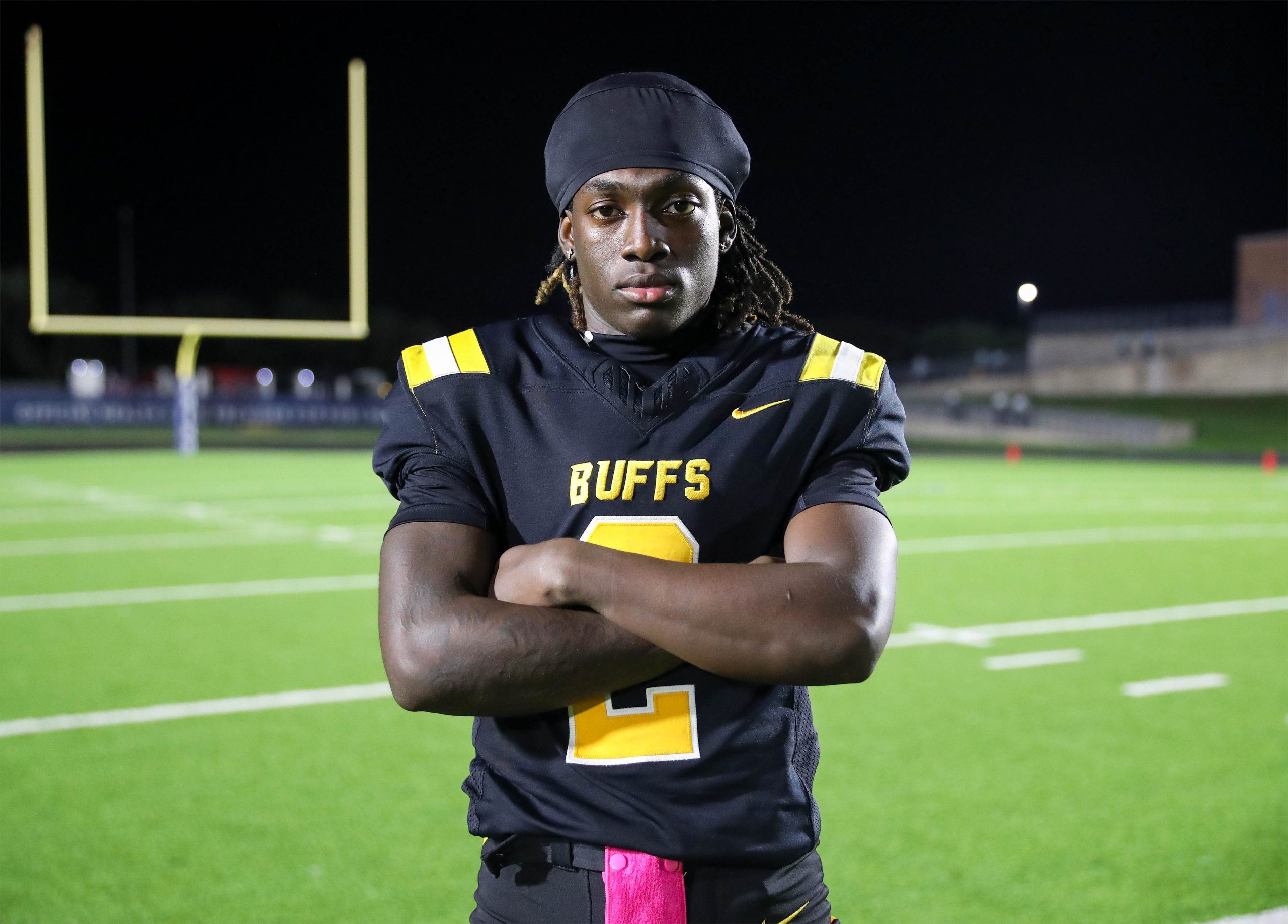 Fort Bend Marshall’s Hershal Miller has goals beyond football