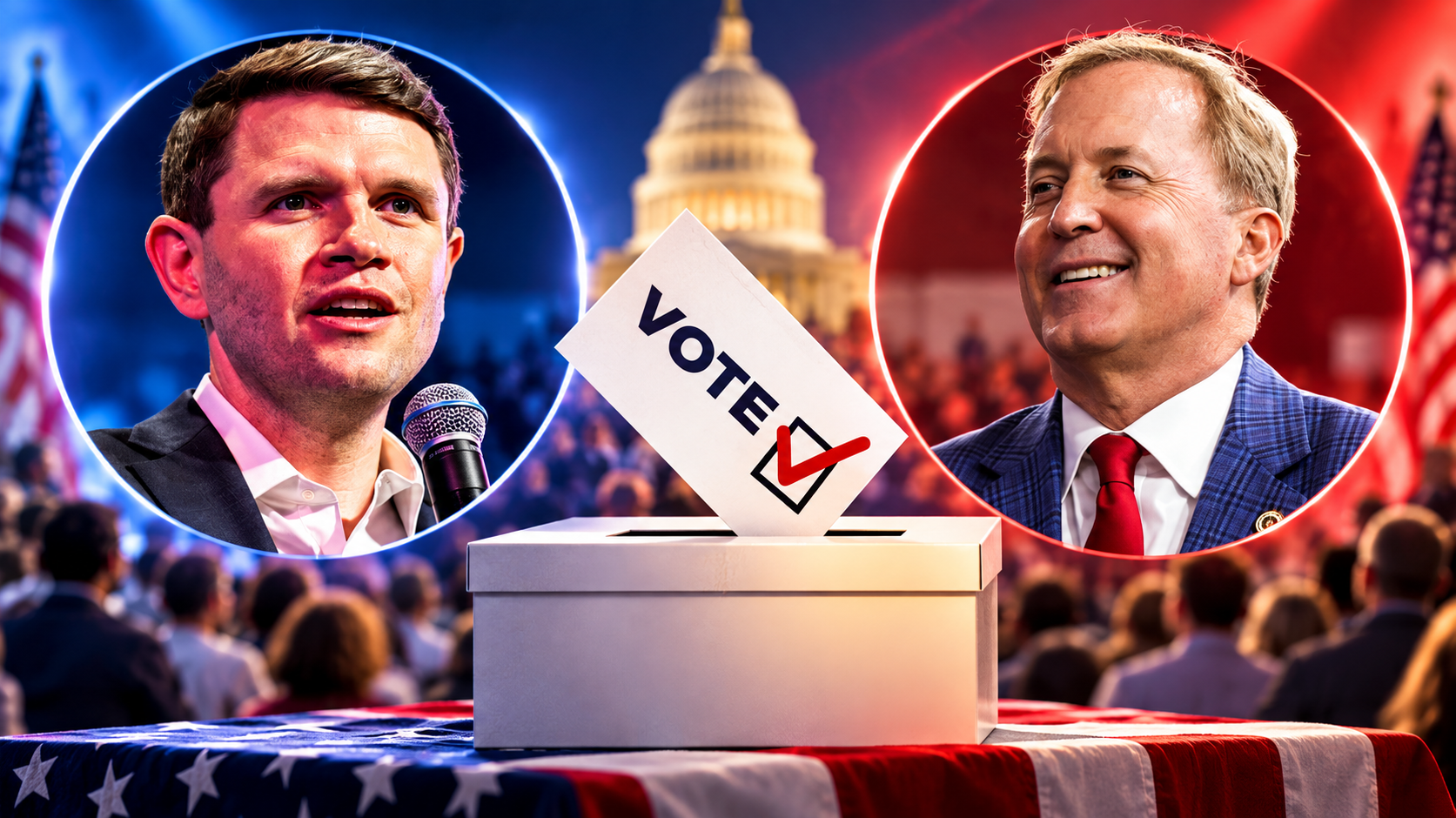 University of Houston poll: Talarico leading Paxton, Republicans leading statewide races